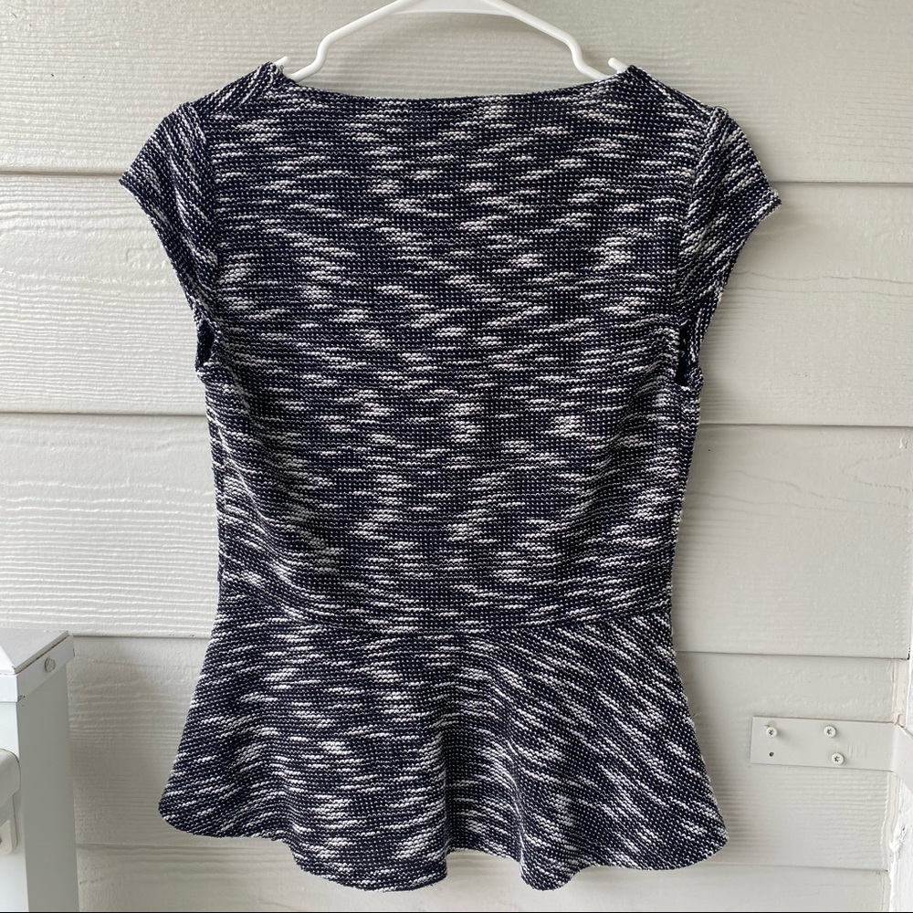 ANTHROPOLOGIE Postmark Peplum Knit Top - Picture 4 of 8